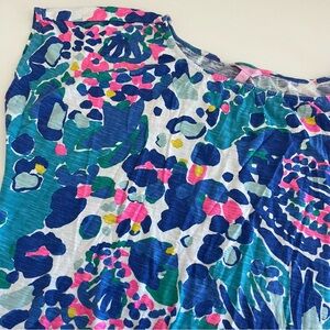 Lilly Pulitzer Women’s‎ Tilla Tunic Dress Multi Hit The Spot Large preppy